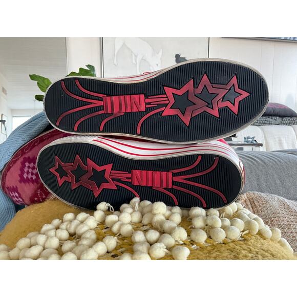 IiJin Strawberry Dream Hidden Invisible Wedge Sneakers 38/8 - Picture 5 of 13